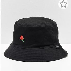 Empyre Bucket Hat with rose detail